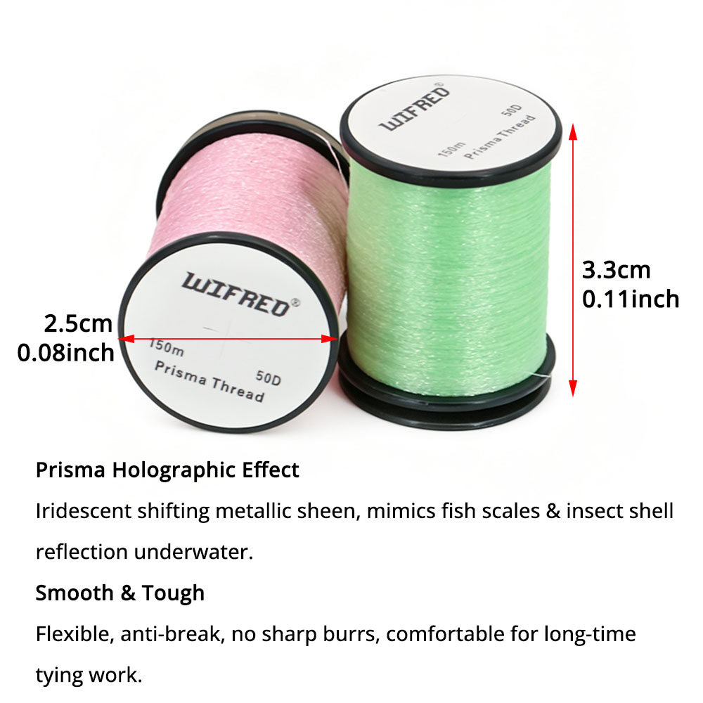   خيط ربط الذباب 50D Prisma  - مراجعة Ice Fishing Line وسعره