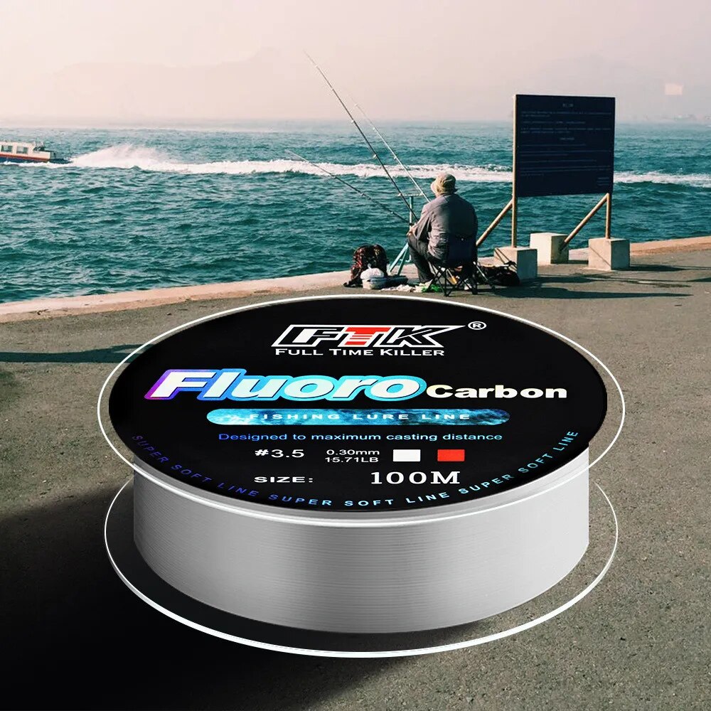 خط صيد الطعم الفلوروكربوني بطو - مراجعة Copolymer Line وسعره