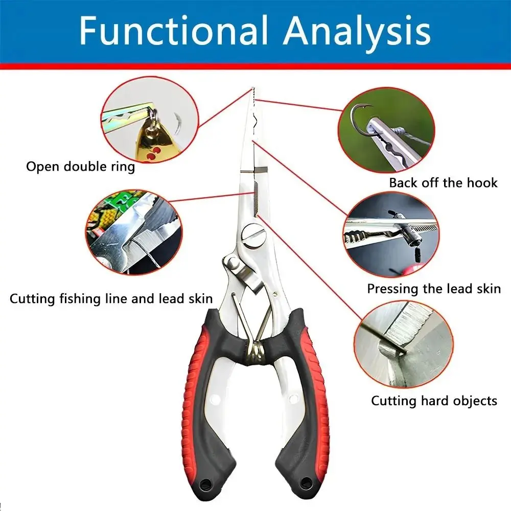 كماشة صيد من الفولاذ المقاوم ل - مراجعة Fishing Line Cutter وسعره